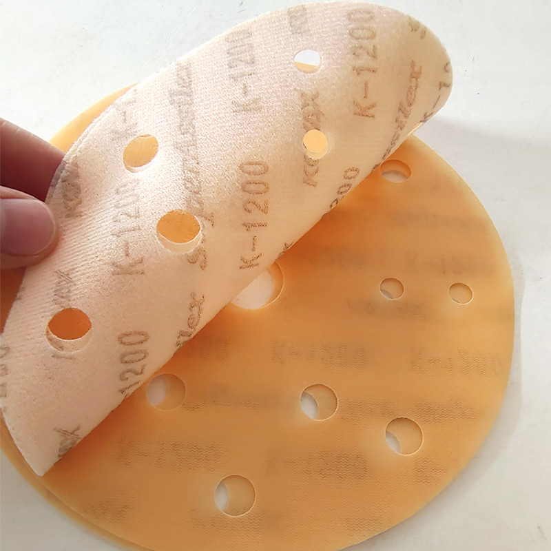 25 buc KOVAX 6 inch Hârtie moale mată Vopsea auto Suprafață Frumusețe Lustruit Hârtie șmirghel rotundă, autoadeziv, 150 mm