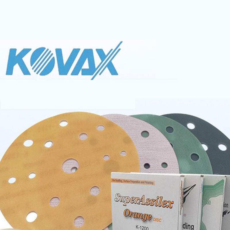 25 tk Jaapani KOVAX 6-tolline 15-auguline liivapaber ümmargune kuivlihvimine ja poleerimine autoabrasiiv 3000# kasutamiseks Tolex Buflex