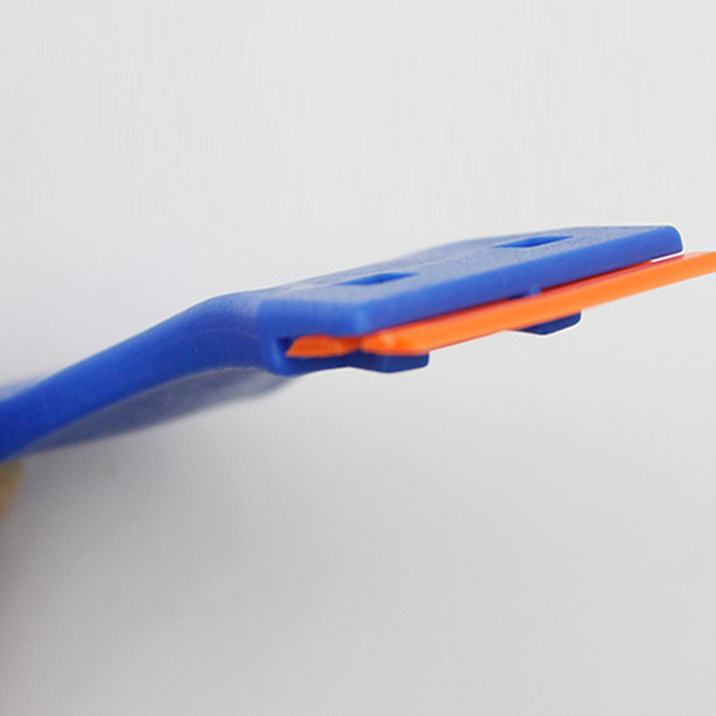 Lame de ras din plastic Dispozitiv de îndepărtare a racletei de curățare pentru autocolante, autocolante, adeziv, etichete, vopsea, sticlă, fără zgârieturi PT-A127