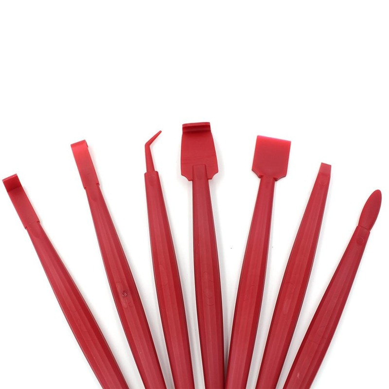 uus 7tk kaabitsatööriistad autotarvikud kaabits vinüülkile servade sulgemise tööriist auto kaabitsatööriistadele autotarvikud