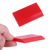 1 tk Sinine kaabits, pehme kummist kaabits Tint Tööriist Klaasi Veepuhasti Auto Stiili kleebis Aksessuaarid Akende kile kaardi kaabits