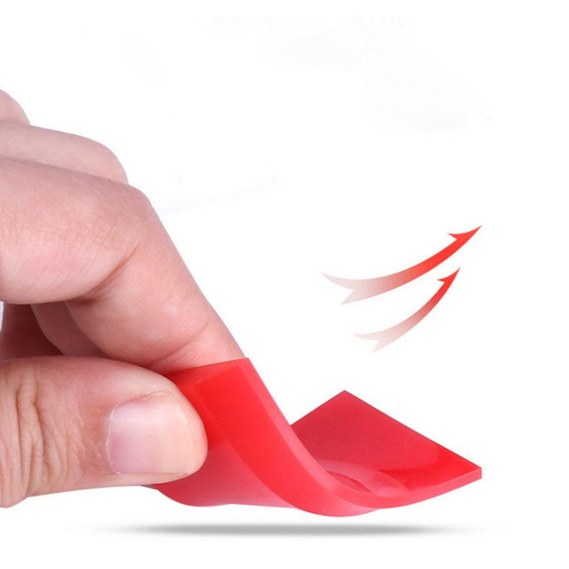 1 tk Sinine kaabits, pehme kummist kaabits Tint Tööriist Klaasi Veepuhasti Auto Stiili kleebis Aksessuaarid Akende kile kaardi kaabits