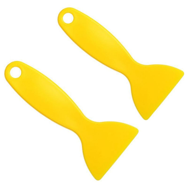 Film de vinil înveliș galben folii de plastic pentru curățare racletă pentru îndepărtarea bulelor de aer, autocolante, instrumente de instalare, racletă pentru stil auto auto