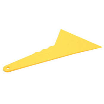 Εργαλείο καθαρισμού μάκτρου με αυτοκόλλητο κίτρινο πλαστικό κίτρινο αυτοκόλλητο φιλμ ξύστρου