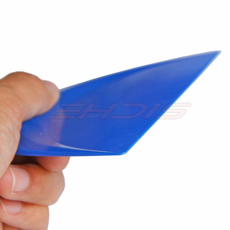 EHDIS 4 buc folie pentru mașină pentru ambalare racletă pentru spălare geamuri nuanțare racletă moale fibră de carbon autocolant spatulă instrumente pentru curățarea casei