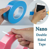 Bandă dublă Nano, reutilizabilă, impermeabilă, fără urme, auto, baie, bucătărie, cârlig, covor, autocolante speciale pentru decorare