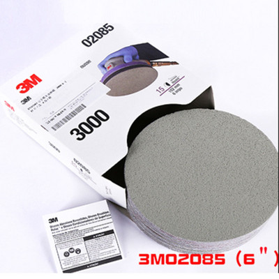 15 tk 3M Trizact vaht 3/6 tolli ketasliivapaber 02085 02087 30662 isekleepuv 3000-5000 karedusega autovärvi pinna poleerimine
