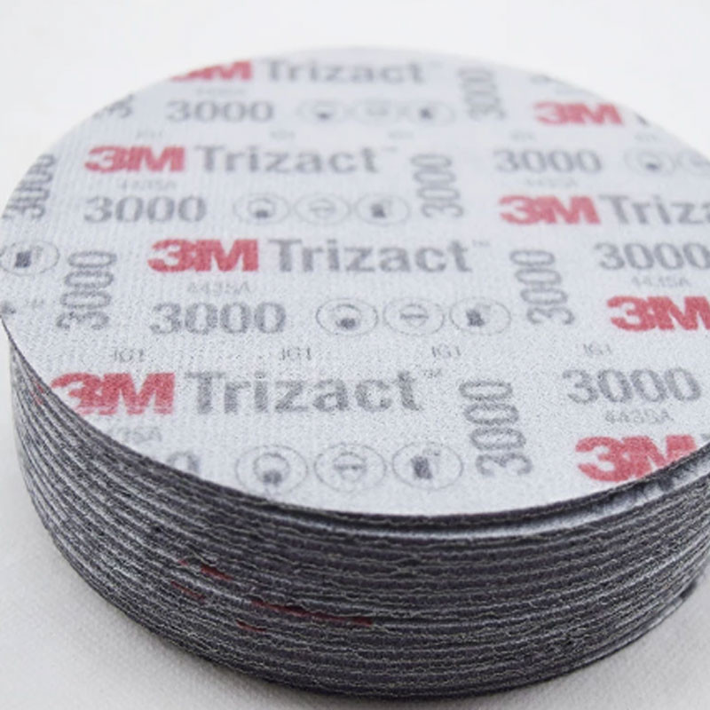 15 tk 3M Trizact vaht 3/6 tolli ketasliivapaber 02085 02087 30662 isekleepuv 3000-5000 karedusega autovärvi pinna poleerimine