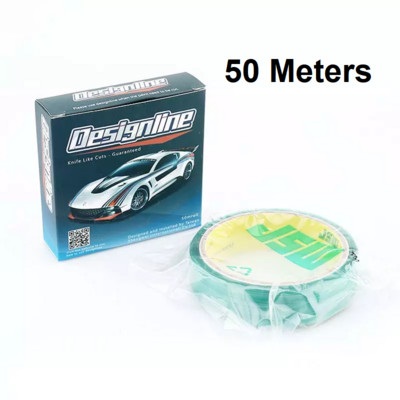 3,5 мм лента за рязане без нож Дизайнерска линия за опаковане на автомобили Винил Направи си сам Автомобилно фолио Инструмент за опаковане на срикери за автомобили Влакно