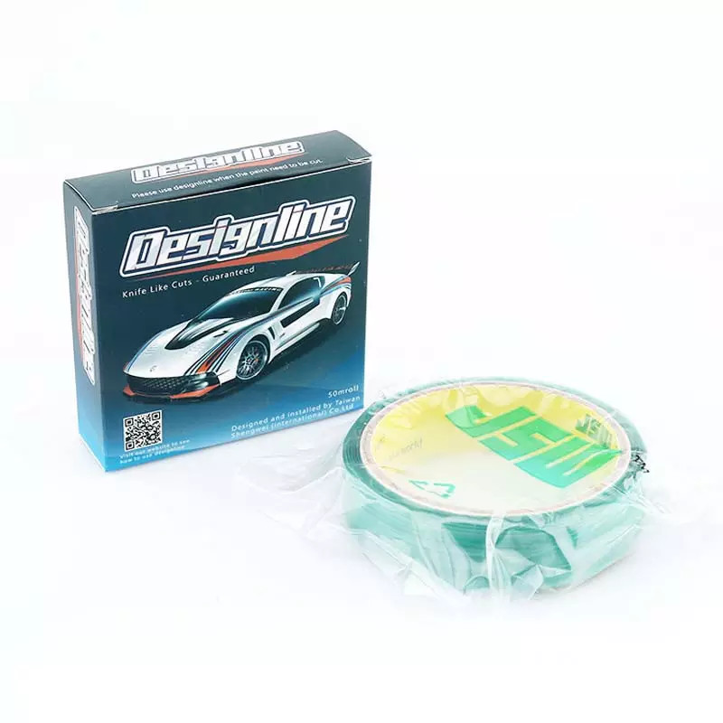 3,5 мм лента за рязане без нож Дизайнерска линия за опаковане на автомобили Винил Направи си сам Автомобилно фолио Инструмент за опаковане на срикери за автомобили Влакно