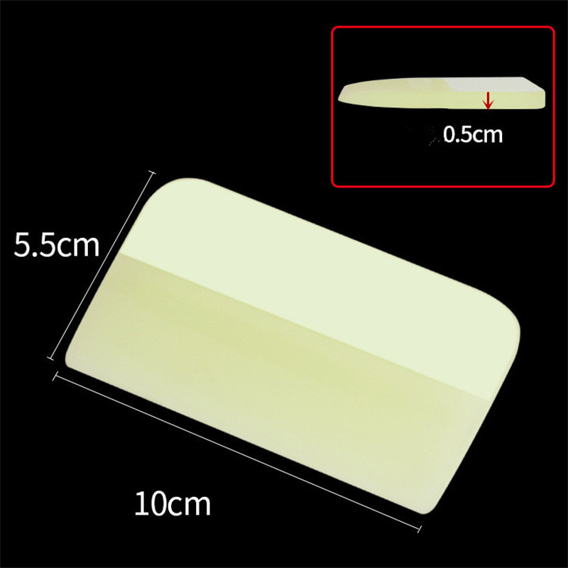 Racletă din cauciuc moale Nuanțare pentru geamuri de mașină Film de protecție Autocolant Răzuitoare Instrument de curățare automată Stergător de apă Sticlă de mașină Curățare gheață