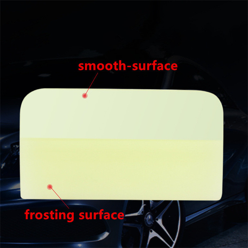 Racletă din cauciuc moale Nuanțare pentru geamuri de mașină Film de protecție Autocolant Răzuitoare Instrument de curățare automată Stergător de apă Sticlă de mașină Curățare gheață