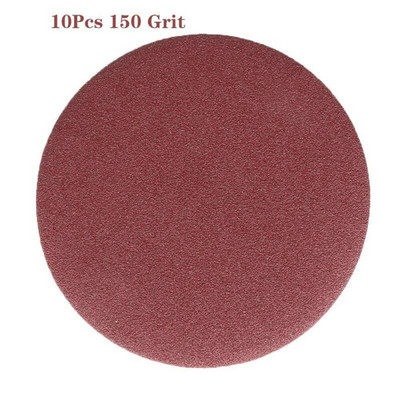 10 tk 5 tolli / 125 mm 40-2000 grit ümmarguse kujuga ketas liivalehed liivapaberi poleerimine