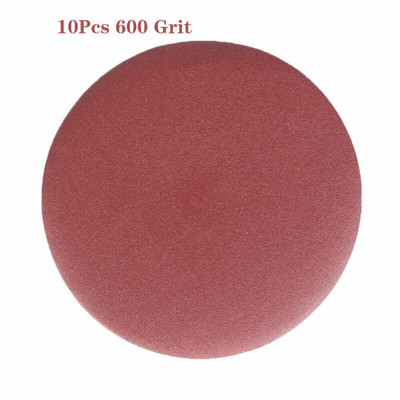 10 tk 5 tolli / 125 mm 40-2000 grit ümmarguse kujuga ketas liivalehed liivapaberi poleerimine