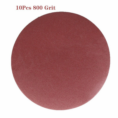 10 tk 5 tolli / 125 mm 40-2000 grit ümmarguse kujuga ketas liivalehed liivapaberi poleerimine