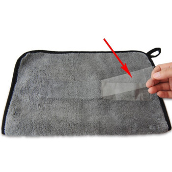 Микрофибърна кърпа за почистване Удебелена мека кърпа за сушене Кърпи за измиване на каросерията на автомобила Двуслойни чисти парцали 30/40/60 см