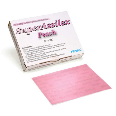 Super Assilexi painduvad lihvimislehed Job-PAK, valik K240-K3000, U191-150A, 25 lehte