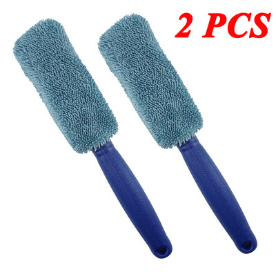 Autopraonica Prijenosna četka za naplatke kotača od mikrovlakana Čišćenje automobila za pranje kotača za automobil s plastičnom ručkom Alati za automatsko pranje