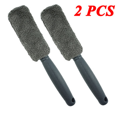 Autopraonica Prijenosna četka za naplatke kotača od mikrovlakana Čišćenje automobila za pranje kotača za automobil s plastičnom ručkom Alati za automatsko pranje