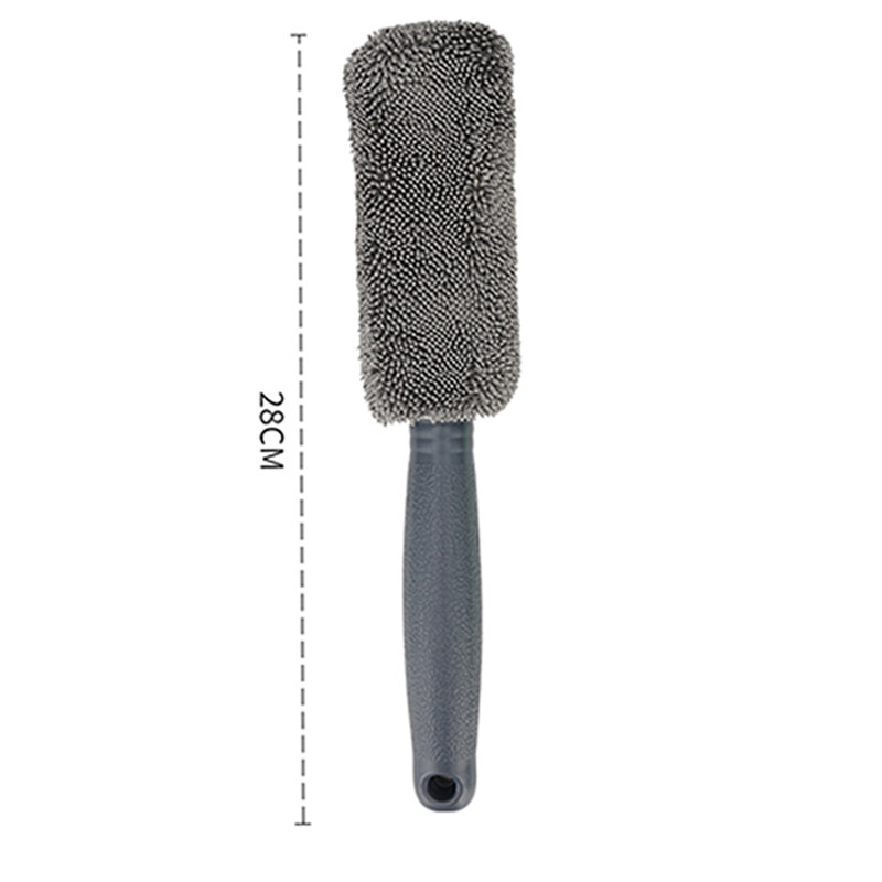 Autopraonica Prijenosna četka za naplatke kotača od mikrovlakana Čišćenje automobila za pranje kotača za automobil s plastičnom ručkom Alati za automatsko pranje