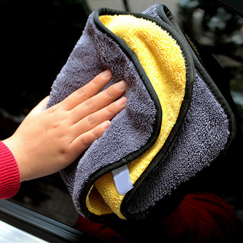 Πετσέτα μικροϊνών με λεπτομέρεια αυτοκινήτου υψηλής ποιότητας για καθαρισμό αυτοκινήτου.