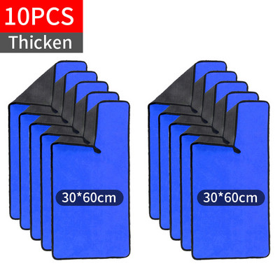 30x30/40/60CM Prosop din microfibră pentru spălătorie auto Curăţarea maşinii Pânză de uscare pentru borduri Pânză de îngrijire a maşinii Detaliere pentru spălătorie auto Prosop Curăţare auto