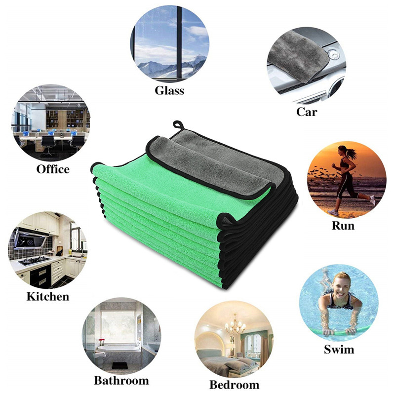 30x30/40/60CM Πλυντήριο αυτοκινήτου Πετσέτες καθαρισμού αυτοκινήτου από μικροΐνες Στεγνό πανί στριφώματος Ύφασμα φροντίδας αυτοκινήτου Λεπτομέρειες για πλύσιμο αυτοκινήτου Πετσέτες καθαρισμού αυτοκινήτου