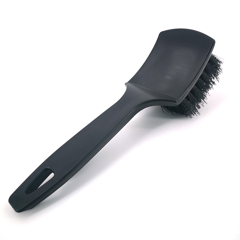 Perie pentru jante pentru anvelope auto Perie pentru curățare butuc roți Detaliere roți auto Accesorii pentru curățare Anvelope alb negru Instrument de spălare automată