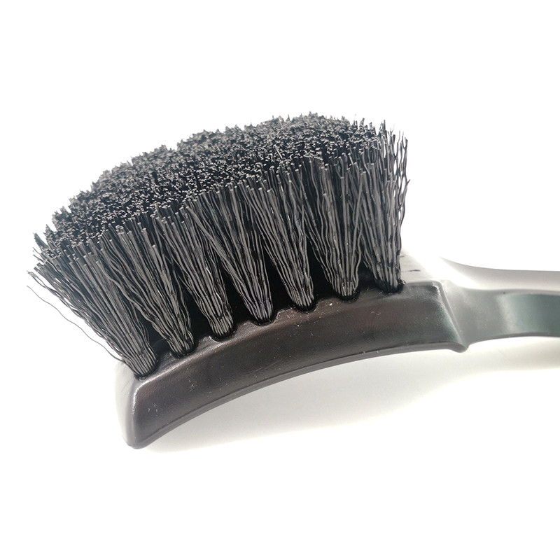 Perie pentru jante pentru anvelope auto Perie pentru curățare butuc roți Detaliere roți auto Accesorii pentru curățare Anvelope alb negru Instrument de spălare automată