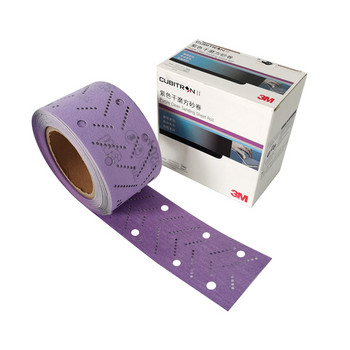 70×9,9m 3M Purple Clean Sanding Roll Sheet 70198 Flocking Rectangular Hand Planing Sandpaper Putty Polishing