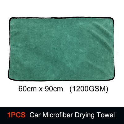 DetailingKing 1300GSM mikrokiust kuivatusrätik Professionaalne ülipehme autopesu puhastuslapiga rätikud autode detailide tegemiseks