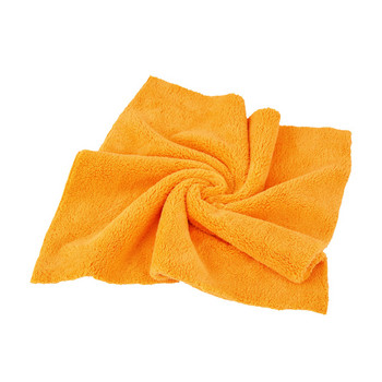 Допълнителни микрофибърни кърпи Парцал за миене на автомобили Многофункционална плюшена микрофибърна кърпа за почистване без ръбове Кърпа за почистване на детайли на автомобила