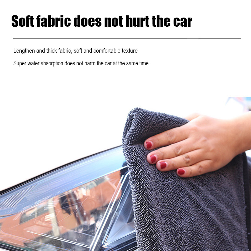 500GSM 20 X 30/40/60cm Καθαρισμός Πετσέτα από μικροΐνες Καθαρισμός Πετσέτες στεγνώματος Πανί για Παράθυρα Αυτοκινήτου Οθόνη Μεγάλη Σούπερ Απορροφητική Πανί