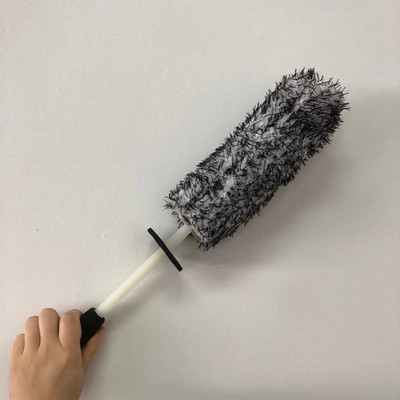 Spălătorie auto Super Perie Microfibră Premium Roți Perie Mâner antiderapant Jante ușor de curățat Spițe Roată Butoi Accesorii auto