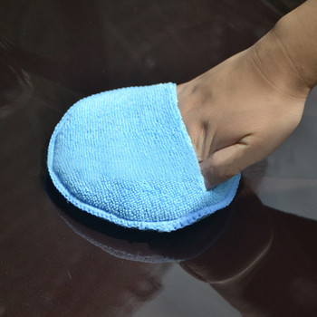 5/6/8/10 τεμ. Car Wax Sponge Car Cleaning Vehicle Accessories Foam Applicator Dust Remove Auto Care Pad Polishing Detailing