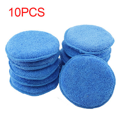 5/6/8/10 buc Burete de ceară pentru mașină pentru curățarea mașinii Accesorii pentru vehicule Aplicator de spumă Îndepărtare praf Detaliu tampon de lustruire pentru îngrijire auto