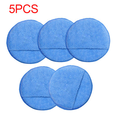 5/6/8/10 buc Burete de ceară pentru mașină pentru curățarea mașinii Accesorii pentru vehicule Aplicator de spumă Îndepărtare praf Detaliu tampon de lustruire pentru îngrijire auto