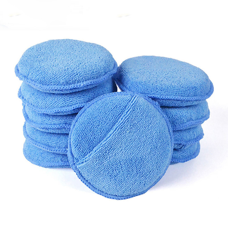 5/6/8/10 buc Burete de ceară pentru mașină pentru curățarea mașinii Accesorii pentru vehicule Aplicator de spumă Îndepărtare praf Detaliu tampon de lustruire pentru îngrijire auto