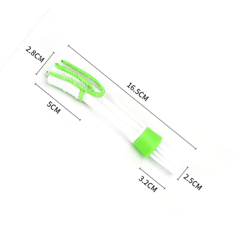 Έξοδος κλιματισμού αυτοκινήτου Βούρτσα καθαρισμού βούρτσας αφαίρεσης σκόνης Πληκτρολόγιο εσωτερικού αυτοκινήτου Λεπτομέρειες βούρτσας