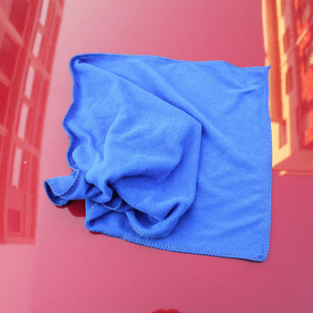 6PCS Микрофибърна кърпа за миене на кола Инструментално табло Инструмент за изход на въздух Инструмент за почистване на предното стъкло Аксесоари за автоматично почистване 30*30cm/30*70cm