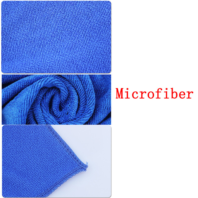 6vnt mikropluošto automobilių plovimo rankšluostis prietaisų skydelis oro išleidimo angos priekinio stiklo valymo įrankis automatinio valymo priedai 30 * 30 cm / 30 * 70 cm