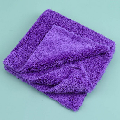 40X40CM Πετσέτα αυτοκινήτου Premium Microfiber Λεπτομέρειες αυτοκινήτου Super απορροφητική πετσέτα Εξαιρετικά μαλακή πετσέτα στεγνώματος πλυσίματος αυτοκινήτου χωρίς άκρες