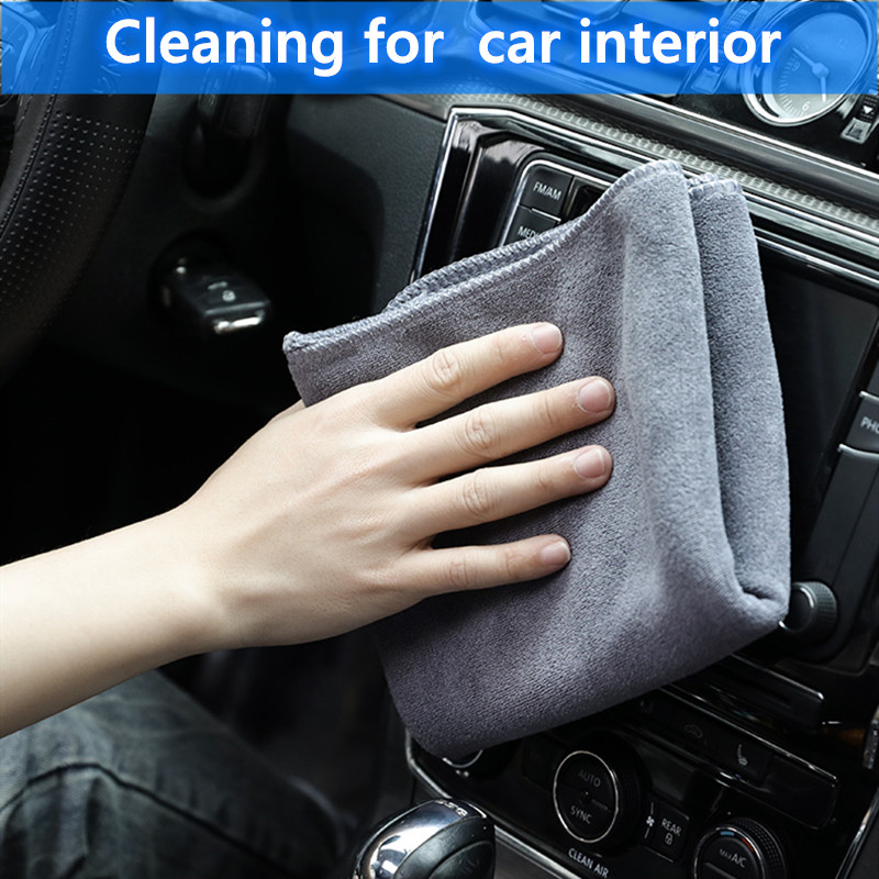 3/5/10 τμχ Extra Soft Car Wash Microfiber Πετσέτα Καθαρισμός αυτοκινήτου Στεγνόπανο Care Care Πανί με λεπτομέρειες Αξεσουάρ πετσετών πλυσίματος αυτοκινήτου