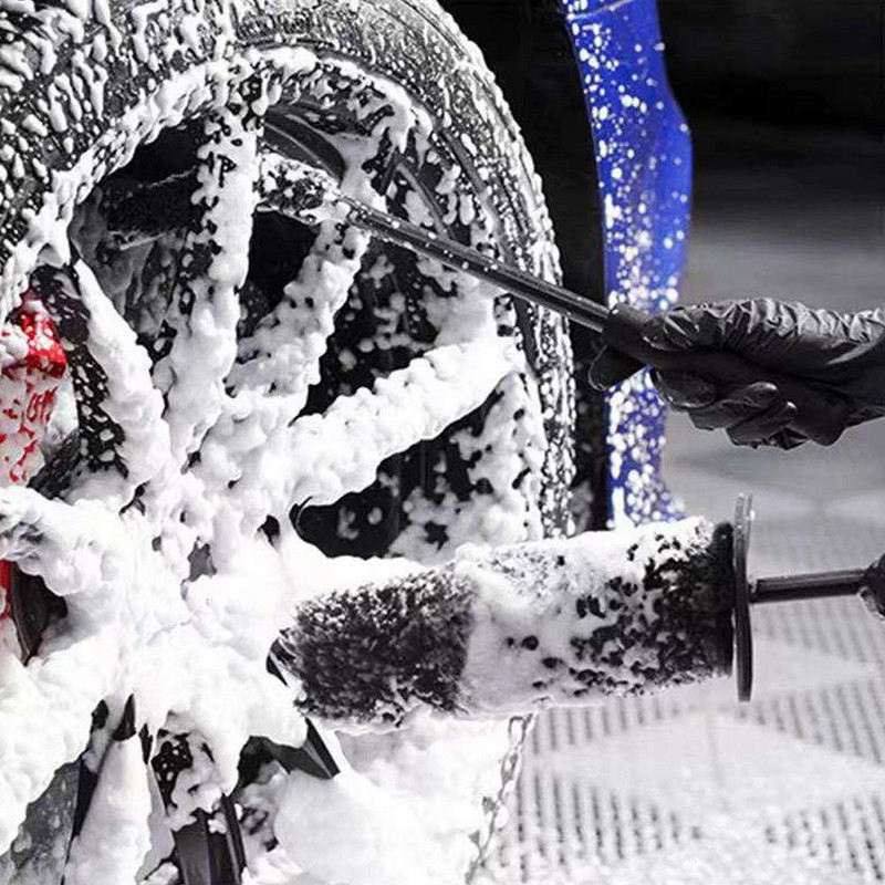 Tipptasemel mikrokiust Premium veljehari libisemiskindla käepidemega Kergesti puhastatavad veljed, kodarad ratta silinder ja pidurisadula autokiudhari