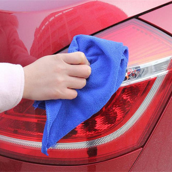 Αυτοκόλλητο 1x Αυτοκόλλητο Εργαλείο προμήθειες ομορφιάς για καθαρισμό αυτοκινήτου αυτοκινήτου Care Care Paint Care Wash Beauty Supplies Thicken Thicken Suede Peint Absorbent Sot Rut Cloths