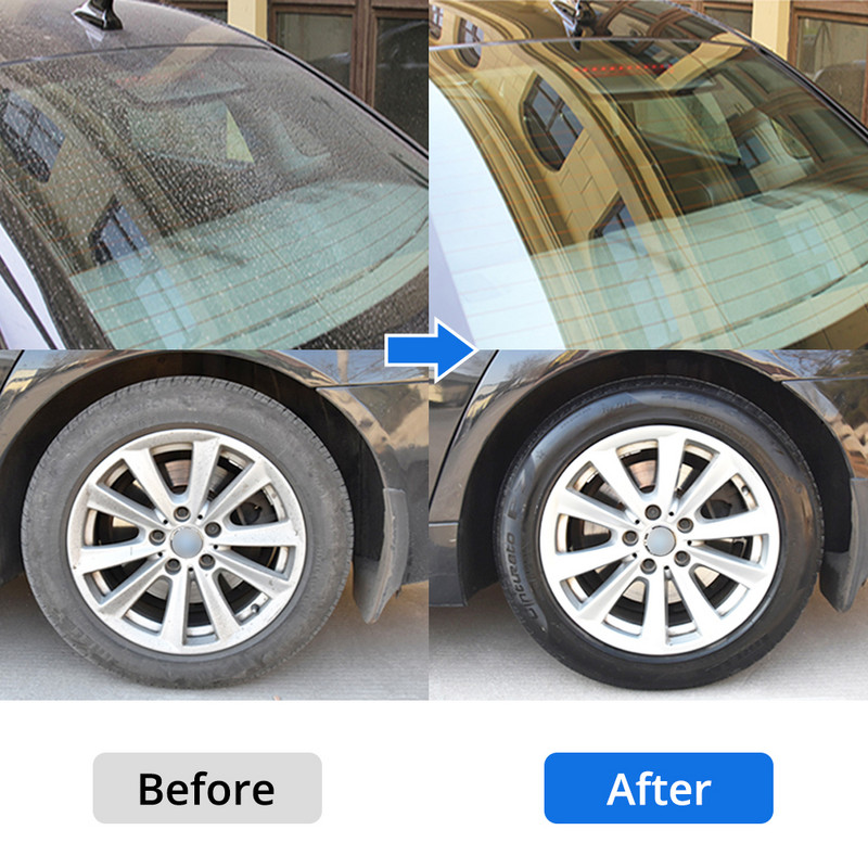 1x кърпа, абсорбираща петна от ръжда, сгъстяване на микрофибърни велурени кърпи Автомобили Мото Почистване Paint Care Wash Козметични консумативи Инструмент Стикер