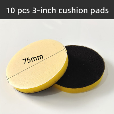 Ιαπωνία 3 ιντσών 50 PC Μαλακό φιλμ Γυαλόχαρτο Βαφή αυτοκινήτου Ξηρή λείανση και στίλβωση Μαλακό λειαντικό καθαρό σπρέι επεξεργασίας επιφάνειας