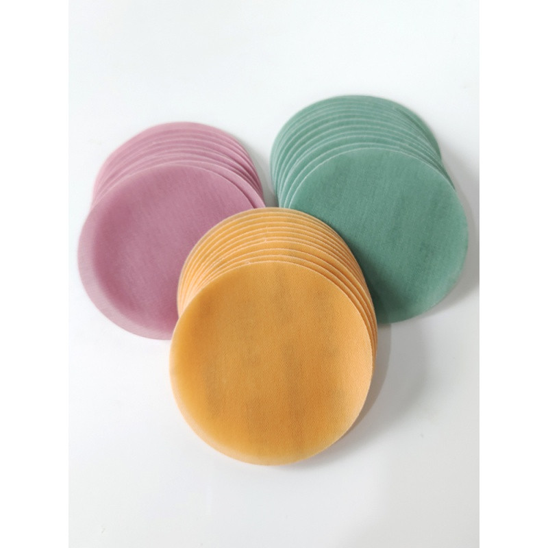 Ιαπωνία 3 ιντσών 50 PC Μαλακό φιλμ Γυαλόχαρτο Βαφή αυτοκινήτου Ξηρή λείανση και στίλβωση Μαλακό λειαντικό καθαρό σπρέι επεξεργασίας επιφάνειας