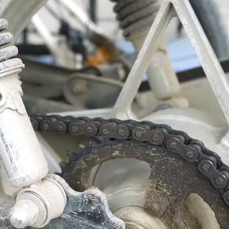 Mootorratta mägijalgratta tõukeratta kahe otsaga keti puhastushari Jalgratta ketihari Mootorratta keti puhastustööriist
