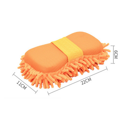 1 buc Burete de spălat mașină Coral Burete de curățare Mănuși pentru auto Styling Burete de curățare Îngrijire mașină Perii de detaliere Instrument de spălat